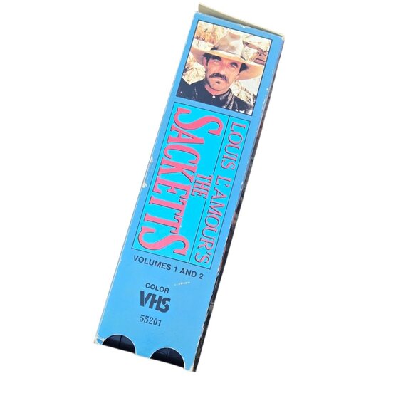 The Sacketts Double VHS Tape Set Video 1980 Tom Selleck Western Drama - Picture 12 of 14